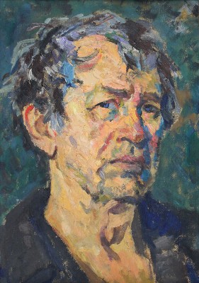 Редько Евгений Давыдович. Решительный мужчина. Автопортрет